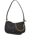Coach Waverly Cross Body Bag In Black