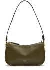 Coach Waverly Leather Shoulder Bag In Green