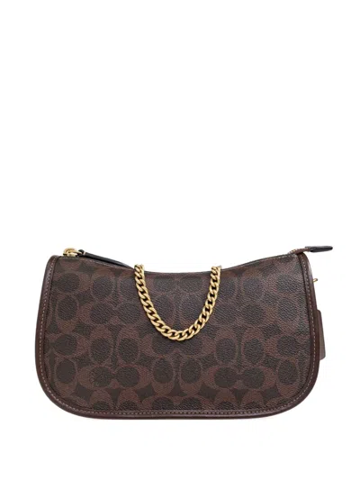 Coach Waverly Shoulder Bag In Brown