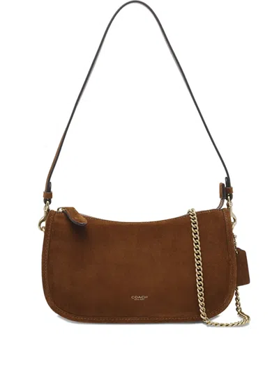 Coach Waverly Shoulder Bag In Brown