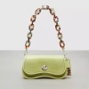 COACH WAVY DINKY BAG IN CROC EMBOSSED COACHTOPIA LEATHER