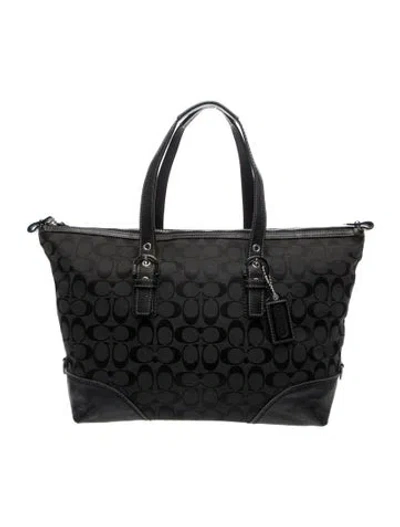 Pre-owned Coach Weekender Bag In Black