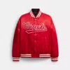 Coach Wendbare Souvenir Jacke In Red