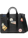 Coach Wesley Patch-embellished Tote Bag