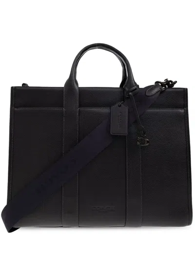 Coach Wesley Tote Bag In Black
