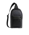 Coach West Pack's Iconic Cross-body Bag In Black