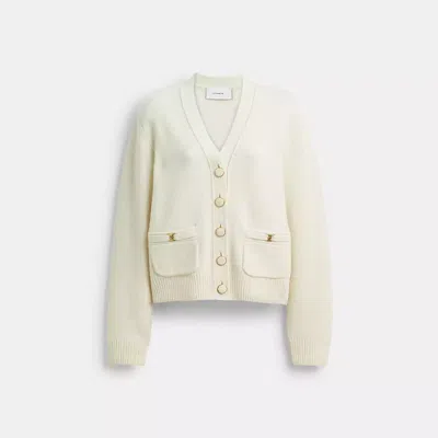 Coach In White