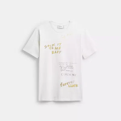 Coach In White