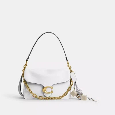 Coach Buy Now Tabby Schultertasche Mit Kettenriemen In White