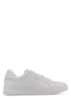 Coach White Leather High Line Sneakers