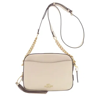 Pre-owned Coach White Leather Shoulder Bag ()