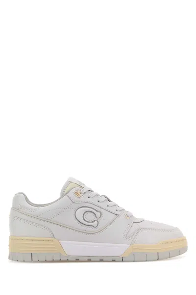 Coach White Leather Soho Sneakers
