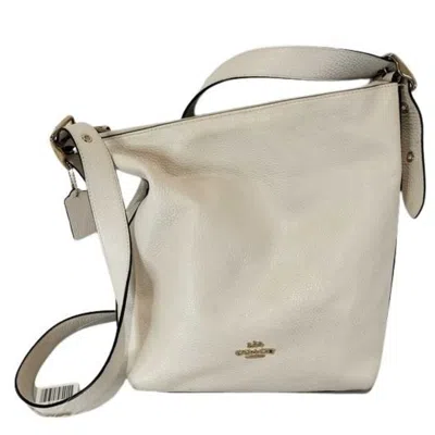 Pre-owned Coach White Shoulder Bag ()