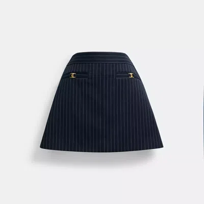 Coach In White/navy