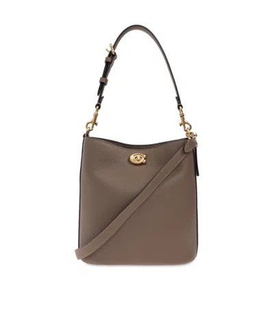 Coach Willow 19 Shoulder Bag In Brown