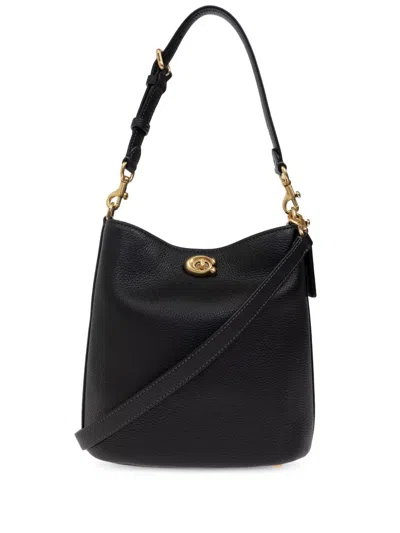 Coach Shoulder Bag In B4/black