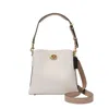 COACH WILLOW BUCKET BAG CREAM - LEATHER
