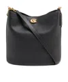 Coach Women's Polished Pebble Leather Willow Soft Buck In B4/black