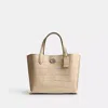 Coach Willow Tote 24 In Burgundy