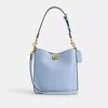 Coach Willow Weiche Beuteltasche 19 In Blue