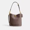 Coach Willow Weiche Beuteltasche 19 In Grey