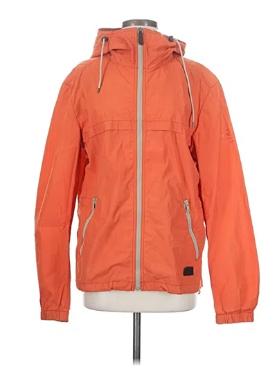 Pre-owned Coach Windbreaker Jacket In Orange