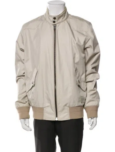 Pre-owned Coach Windbreaker In Neutral