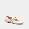 Coach Winley Mary Jane In White