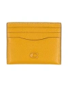 Coach Woman Cardholder Marigold Size - Leather