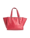 Coach Logo Shoulder Bag In Red