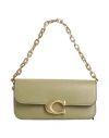 Coach Woman Handbag Sage Green Size - Leather