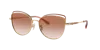 Coach Woman Sunglass Hc7162 Cr621 In Brown
