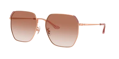 Coach Woman Sunglass Hc7165d Cr638 In Brown