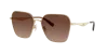 Coach Woman Sunglasses Hc7168 Cw189 In Brown Gradient Polar
