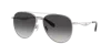 Coach Pillow Tabby Pilot Sunglasses In Grey Gradient