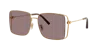 Coach Woman Sunglass Hc7174d Cw429 In Mauve Solid