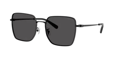 Coach Woman Sunglass Hc7184d Cbz51 In Black