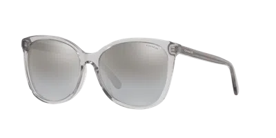 Coach Woman Sunglass Hc8271u L1101 In Gray
