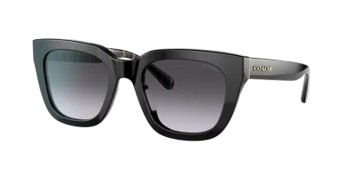 Coach Woman Sunglass Hc8318 C3449 In Gray