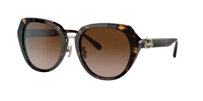 Coach Woman Sunglass Hc8331 C6189 In Brown