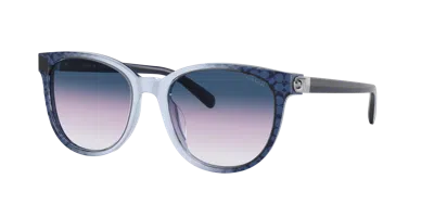 Coach Woman Sunglass Hc8350u Cd478 In Blue