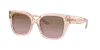 Coach Charms Oversized Square Sunglasses In Pink