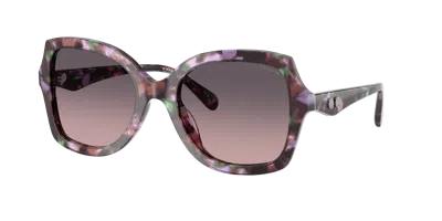 Coach Woman Sunglass Hc8410u Cw225 In Multi