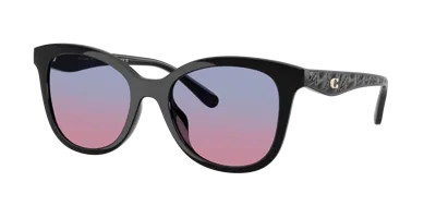 Coach Woman Sunglass Hc8419u Cad25 In Multi