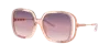 Coach Woman Sunglass Hc8423u Cad80 In Purple Yellow Gradient