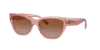 Coach Woman Sunglass Hc8370u Ch570 In Brown Gradient