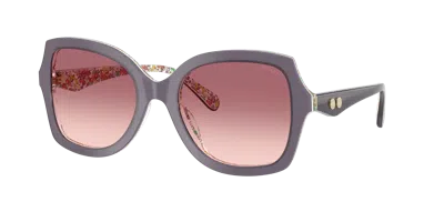 Coach Woman Sunglasses Hc8410u Cw225 In Gray