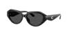 Coach C Hardware Geometric Sunglasses In Black