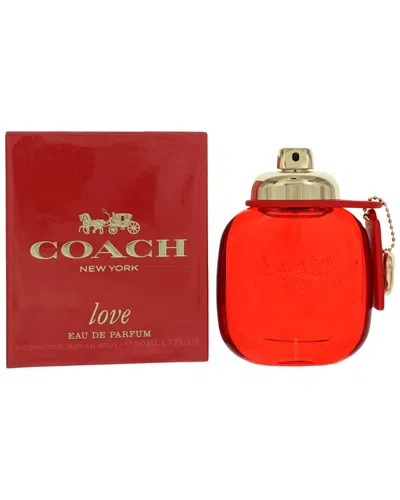 Coach Women's 1.7oz Love Eau De Parfum Spray In Transparent