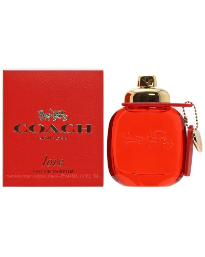 Coach Women's 1.7oz Love Edp In Transparent